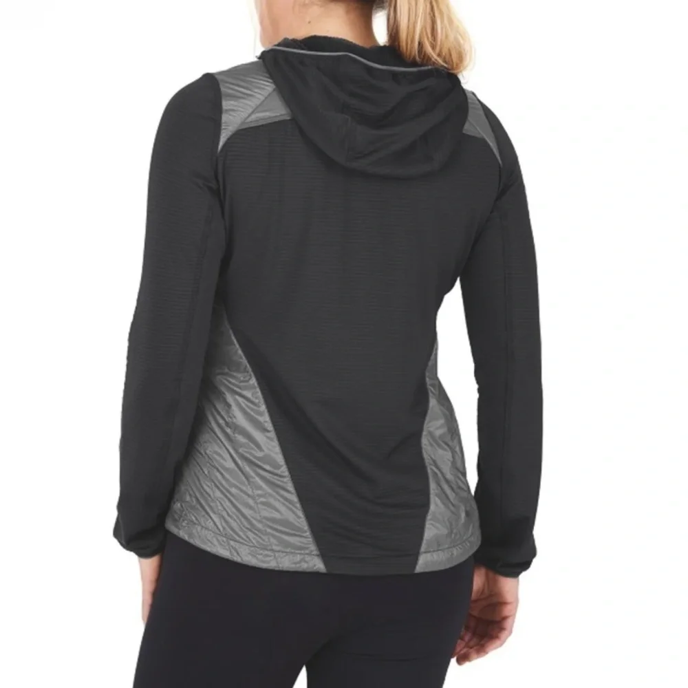 Outdoor Research Vigor Hybrid Hooded Jacket Storm Gray Light Pewter Size XS